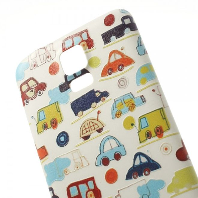 Samsung Galaxy S5 Backcover Kleine Cartoon Autos