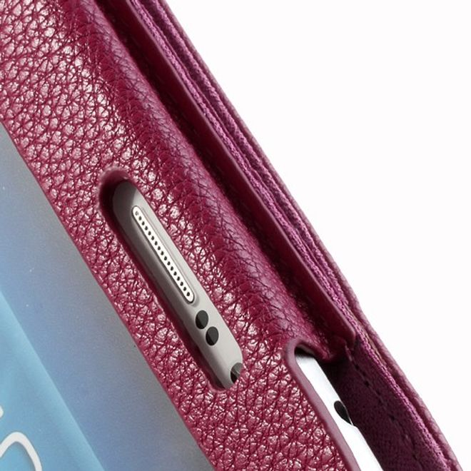 Samsung Galaxy Tab 3 7.0 Magnetisches Leder Case mit Litchi Textur - rosa