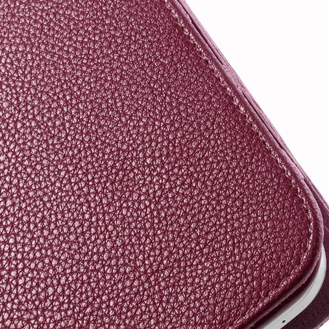 Samsung Galaxy Tab 3 7.0 Magnetisches Leder Case mit Litchi Textur - rosa