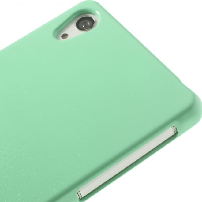 Goospery - Sony Xperia Z2 Handy Hülle - TPU Soft Case - Pearl Jelly Series - lime