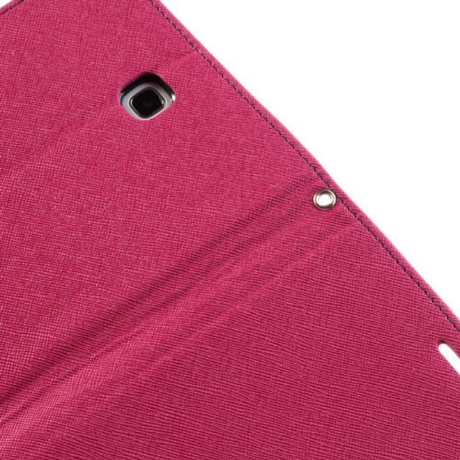 Goospery - Samsung Galaxy Tab 3 7.0 Hülle - Tablet Bookcover - Fancy Diary Series - pink/navy