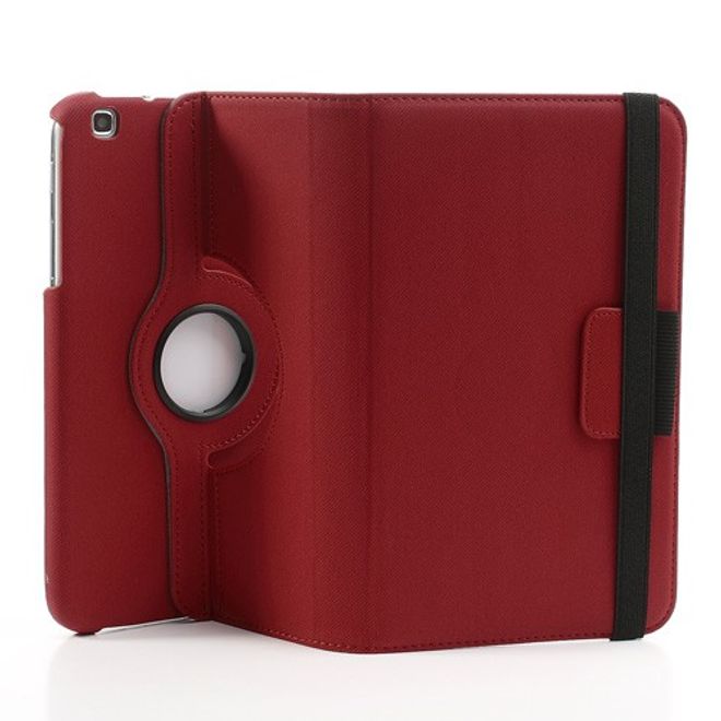 Samsung Galaxy Tab 3 8.0 Leder Case 360° rotierbar - rot