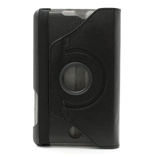 Asus Fonepad (ME371) Leder Case mit Litchimuster und Standfunktion - schwarz