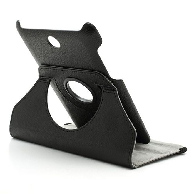 Asus Fonepad (ME371) Leder Case mit Litchimuster und Standfunktion - schwarz