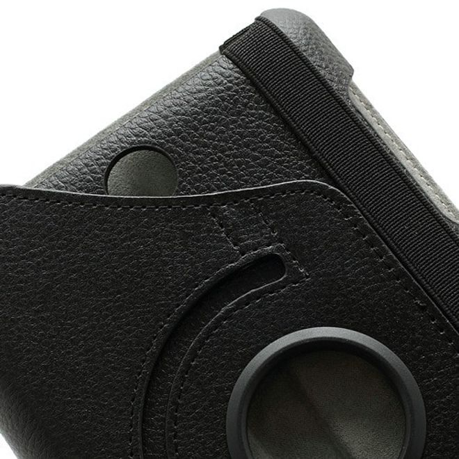 Asus Fonepad (ME371) Leder Case mit Litchimuster und Standfunktion - schwarz