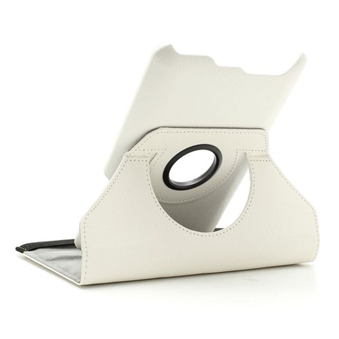 Asus Fonepad (ME371) Leder Case mit Litchimuster und Standfunktion - weiss
