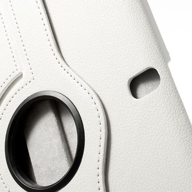 Samsung Galaxy Tab Pro 10.1 (T520/T525) Leder Case mit Litchimuster - weiss