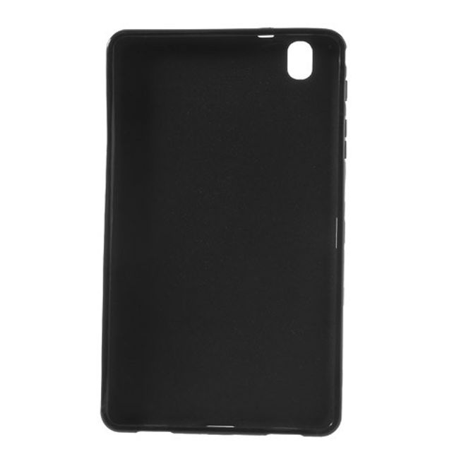 Samsung Galaxy Tab Pro 8.4 Elastisches, glänzendes Plastik Case - schwarz