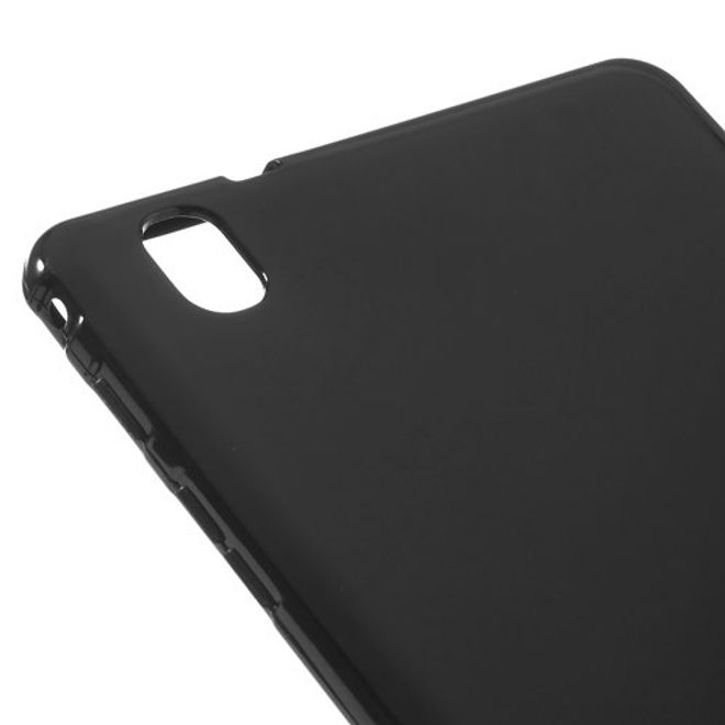 Samsung Galaxy Tab Pro 8.4 Elastisches, glänzendes Plastik Case - schwarz