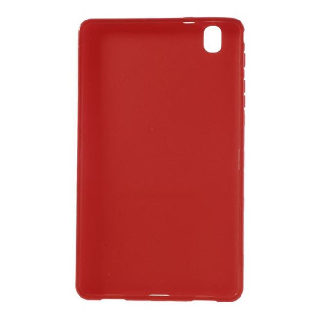 Samsung Galaxy Tab Pro 8.4 Elastisches, glänzendes Plastik Case - rot
