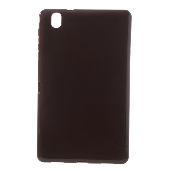 Samsung Galaxy Tab Pro 8.4 Elastisches, glänzendes Plastik Case - braun