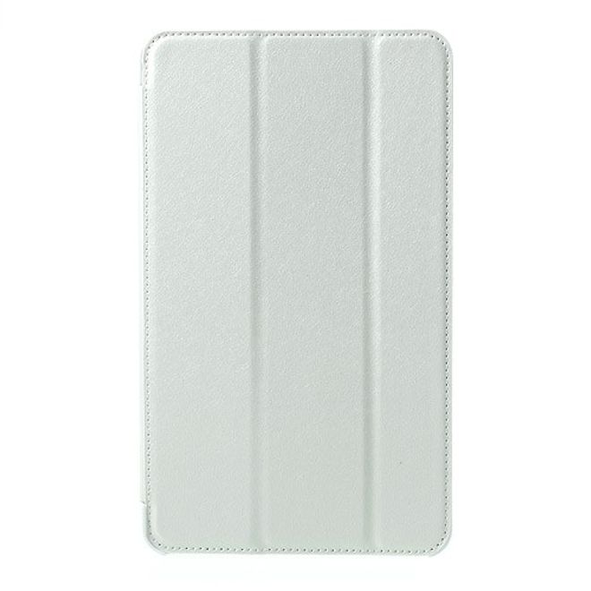 Samsung Galaxy Tab Pro 8.4 Leder Case mit seidenartiger Oberfläche - weiss