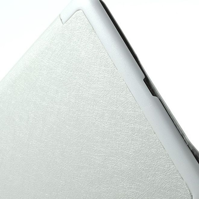 Samsung Galaxy Tab Pro 8.4 Leder Case mit seidenartiger Oberfläche - weiss