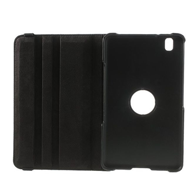 Samsung Galaxy Tab Pro 8.4 Leder Case mit Litchimuster - schwarz