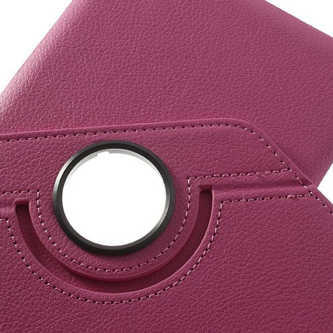 Samsung Galaxy Tab Pro 8.4 Leder Case mit Litchimuster - rosa