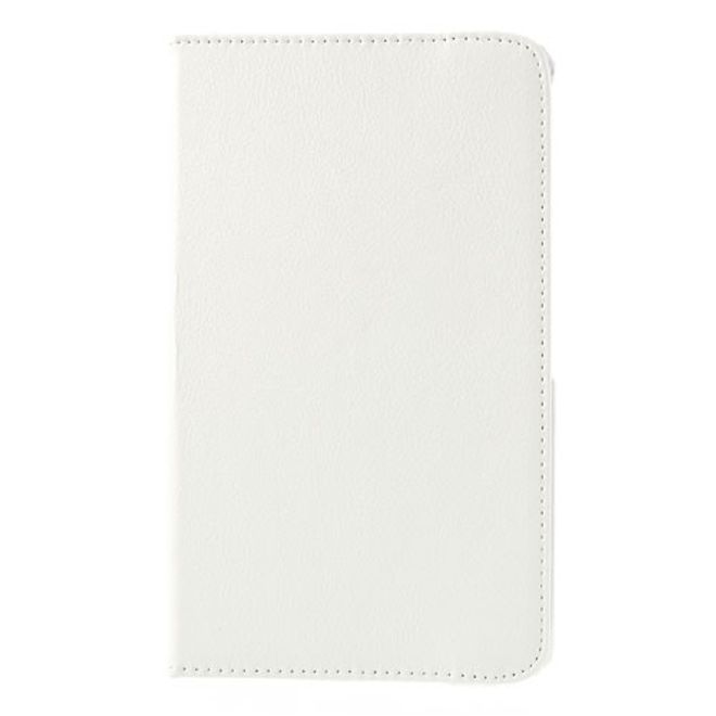 Samsung Galaxy Tab Pro 8.4 Leder Case mit Litchimuster - weiss