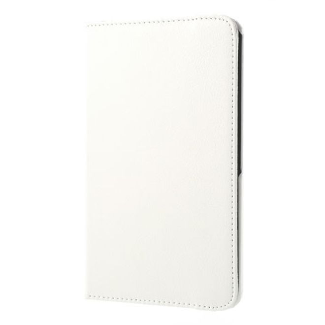 Samsung Galaxy Tab Pro 8.4 Leder Case mit Litchimuster - weiss