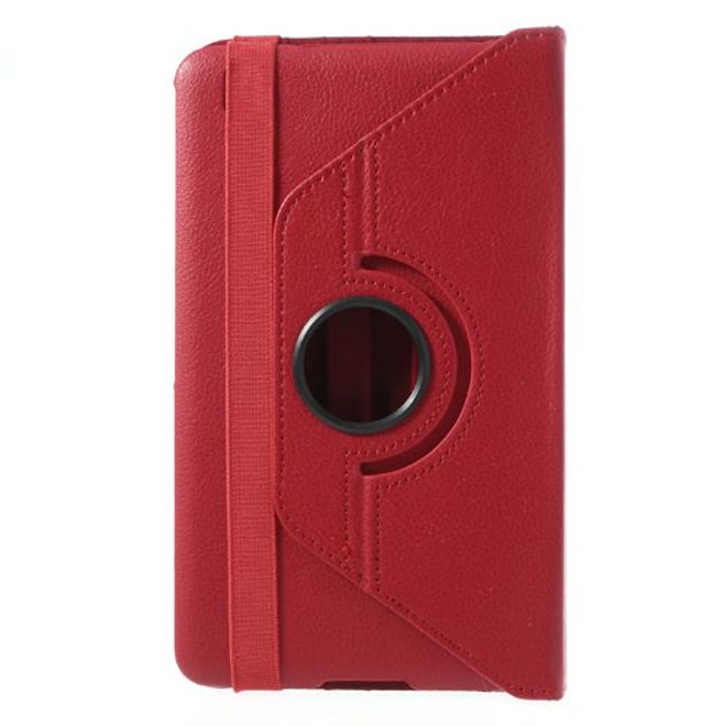 Samsung Galaxy Tab Pro 8.4 Leder Case mit Litchimuster - rot