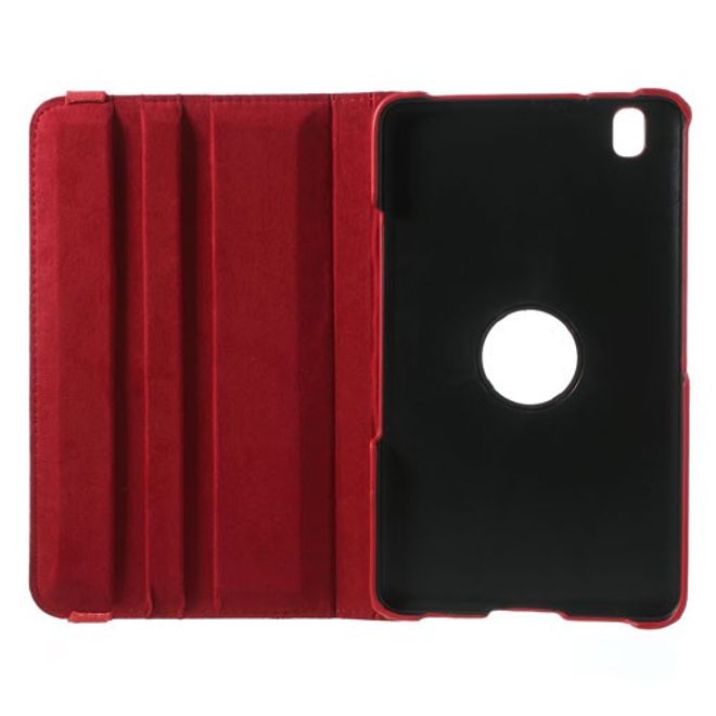 Samsung Galaxy Tab Pro 8.4 Leder Case mit Litchimuster - rot