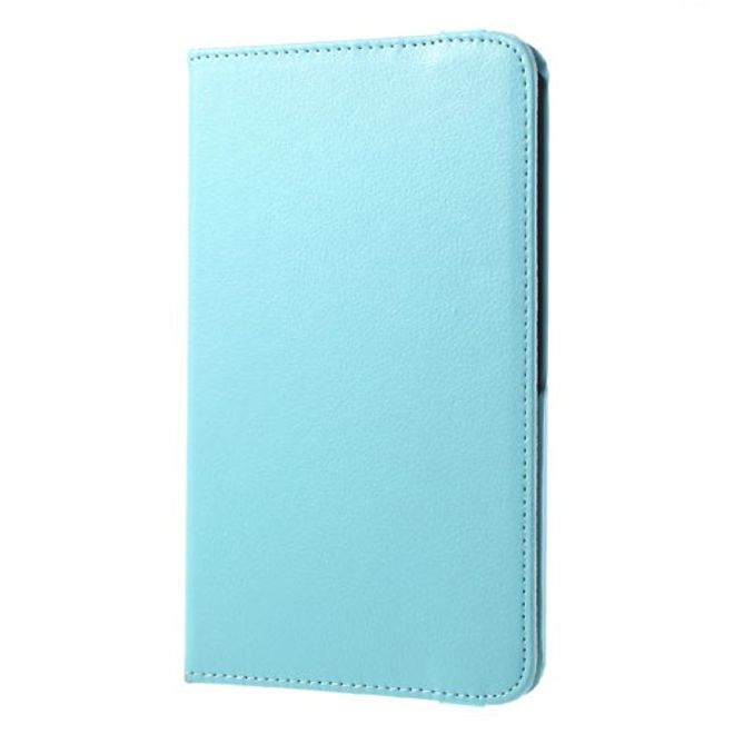 Samsung Galaxy Tab Pro 8.4 Leder Case mit Litchimuster - hellblau