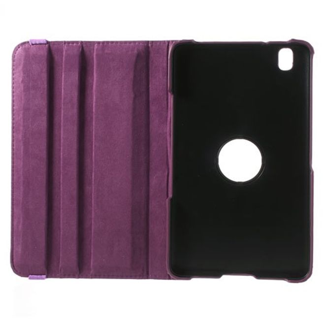 Samsung Galaxy Tab Pro 8.4 Leder Case mit Litchimuster - purpur