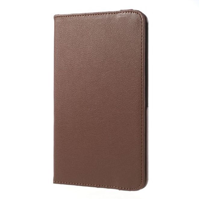 Samsung Galaxy Tab Pro 8.4 Leder Case mit Litchimuster - braun