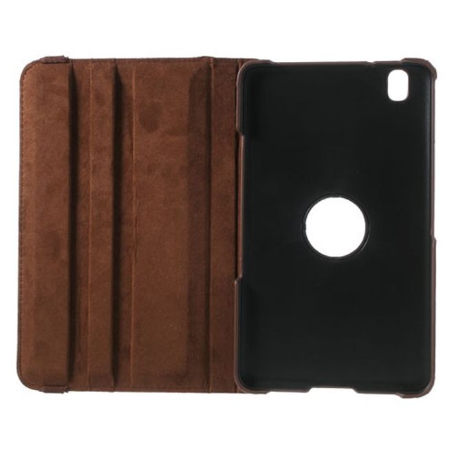 Samsung Galaxy Tab Pro 8.4 Leder Case mit Litchimuster - braun