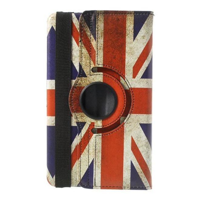 Samsung Galaxy Tab Pro 8.4 Leder Case mit Union Jack Flagge retro-style