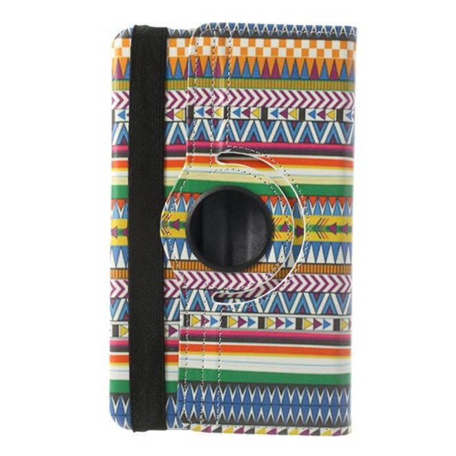 Samsung Galaxy Tab Pro 8.4 Leder Case mit geometrischem Muster