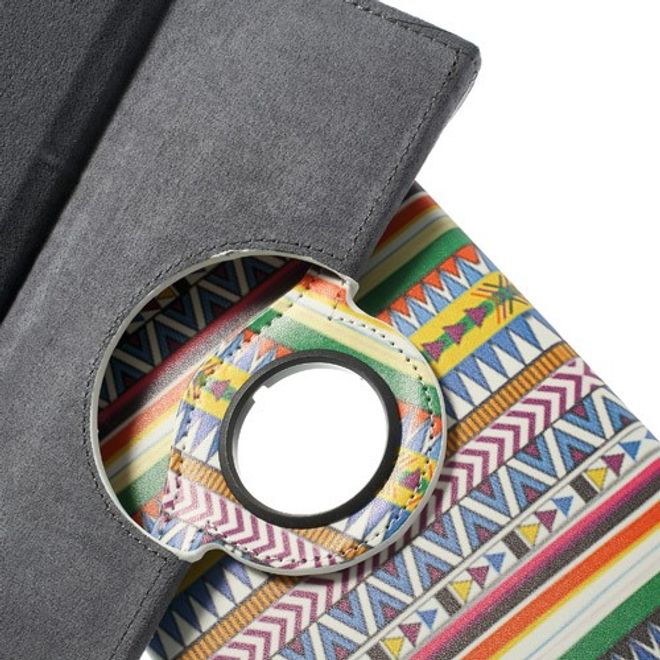 Samsung Galaxy Tab Pro 8.4 Leder Case mit geometrischem Muster