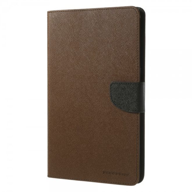 Goospery - Samsung Galaxy Tab Pro 8.4 Hülle - Tablet Bookcover - Fancy Diary Series - braun/schwarz