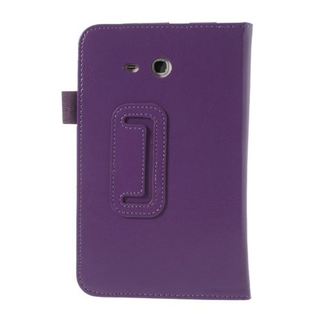 Samsung Galaxy Tab 3 7.0 Lite Crazy Horse Leder Case mit Standfunktion - purpur