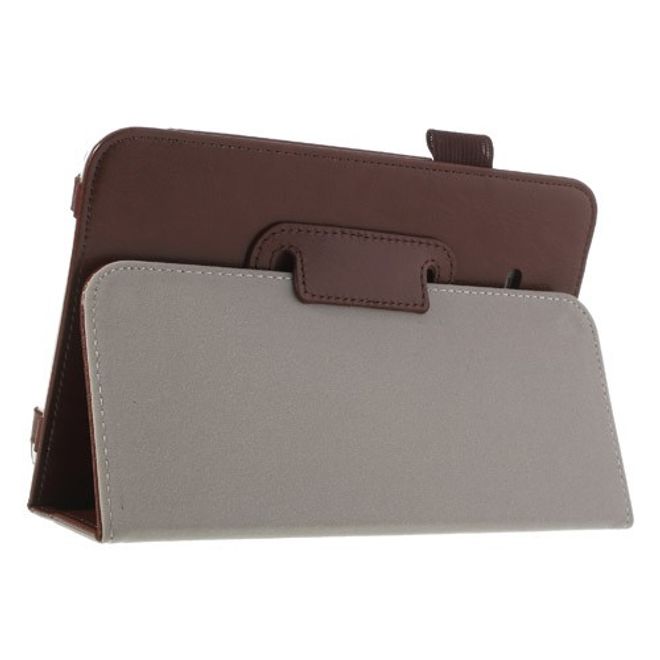 Samsung Galaxy Tab 3 7.0 Lite Crazy Horse Leder Case mit Standfunktion - braun