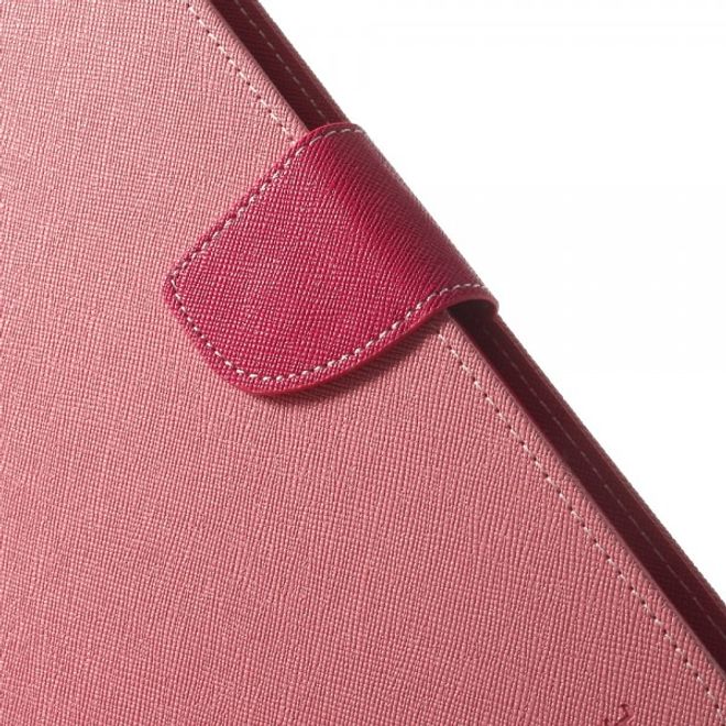 Goospery - Samsung Galaxy Tab 3 7.0 Lite Hülle - Tablet Bookcover - Fancy Diary Series - rosa/pink