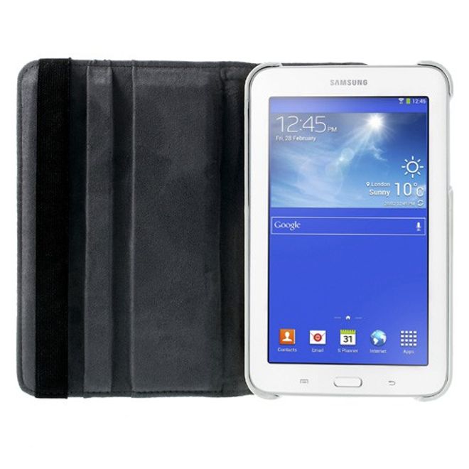 Samsung Galaxy Tab 3 7.0 Lite Leder Case mit Union Jack Flagge retro-style