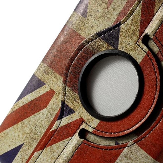Samsung Galaxy Tab 3 7.0 Lite Leder Case mit Union Jack Flagge retro-style