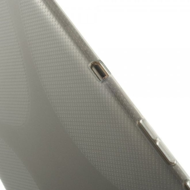 Samsung Galaxy Tab S 8.4 (T700/T701/T705) Elastisches Plastik Case X-Shape - grau