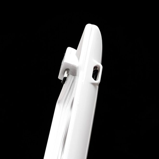 Nokia Lumia 925 Externes Akku Case 2800mAh mit Standfunktion - weiss