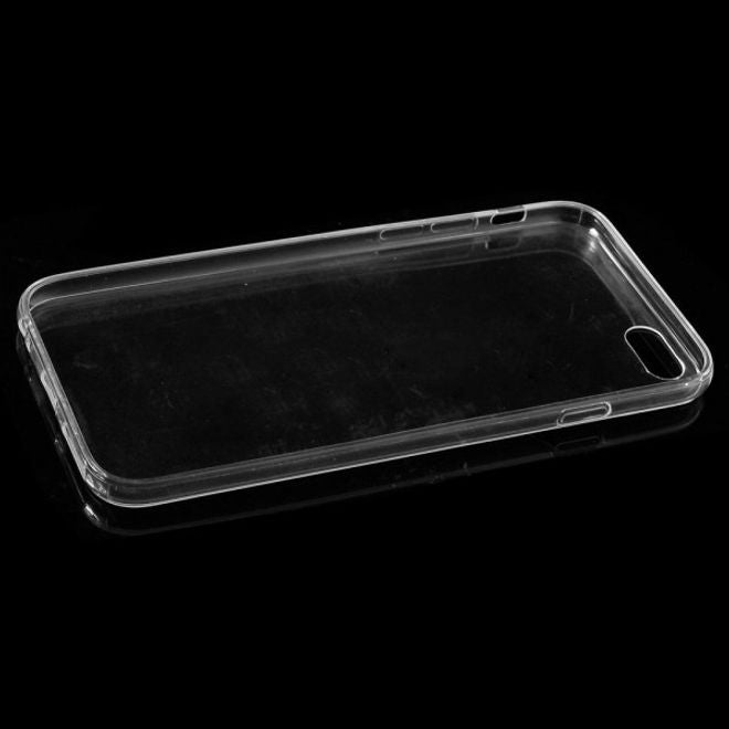 iPhone 6/6S Ultradünnes, elastisches Plastik Case Cover - transparent