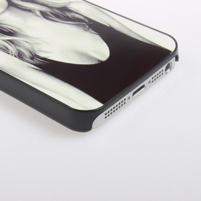 iPhone SE/5S/5 Hart Plastik Case mit Girl mit Sonnenbrille