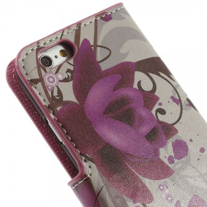 iPhone 6/6S Leather Case with Lotus Flowers