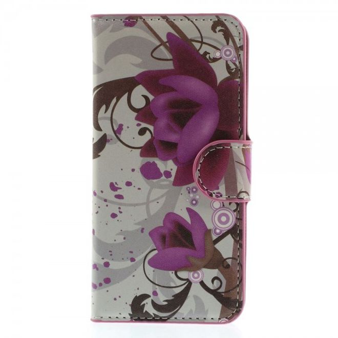 iPhone 6/6S Leather Case with Lotus Flowers