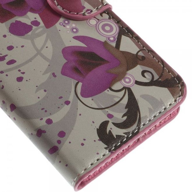 iPhone 6/6S Leather Case with Lotus Flowers