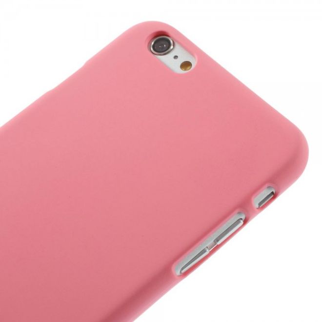 iPhone 6 Plus/6S Plus Rubberized Hard Plastic Case - Pink