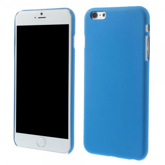 iPhone 6 Plus/6S Plus Rubberized Hard Plastic Case - Dark Blue
