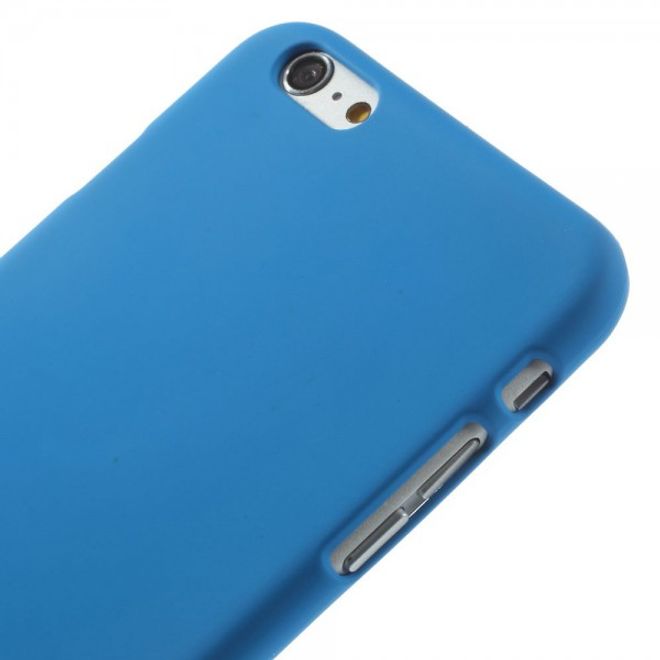 iPhone 6 Plus/6S Plus Rubberized Hard Plastic Case - Dark Blue