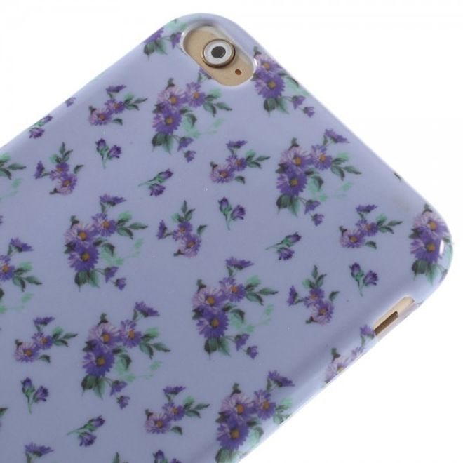 iPhone 6 Plus/6S Plus Elastic Plastic Case with Daisies
