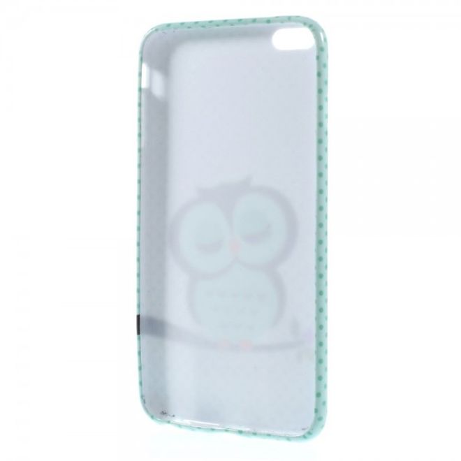 iPhone 6 Plus/6S Plus Elastic Plastic Case with Sleeping Owl