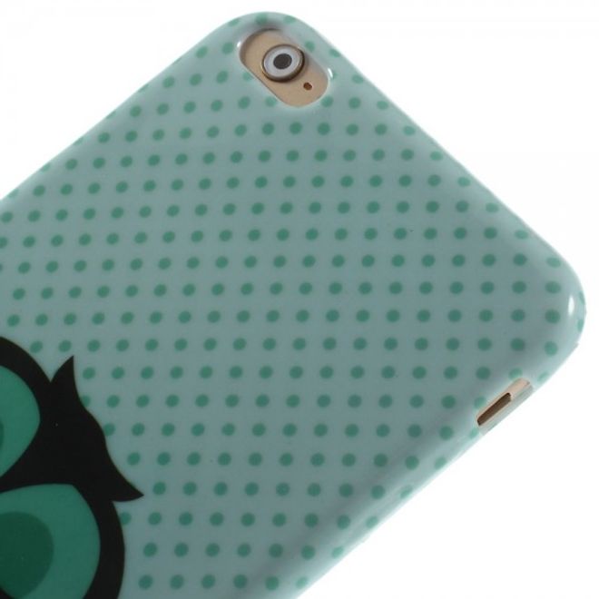 iPhone 6 Plus/6S Plus Elastic Plastic Case with Sleeping Owl