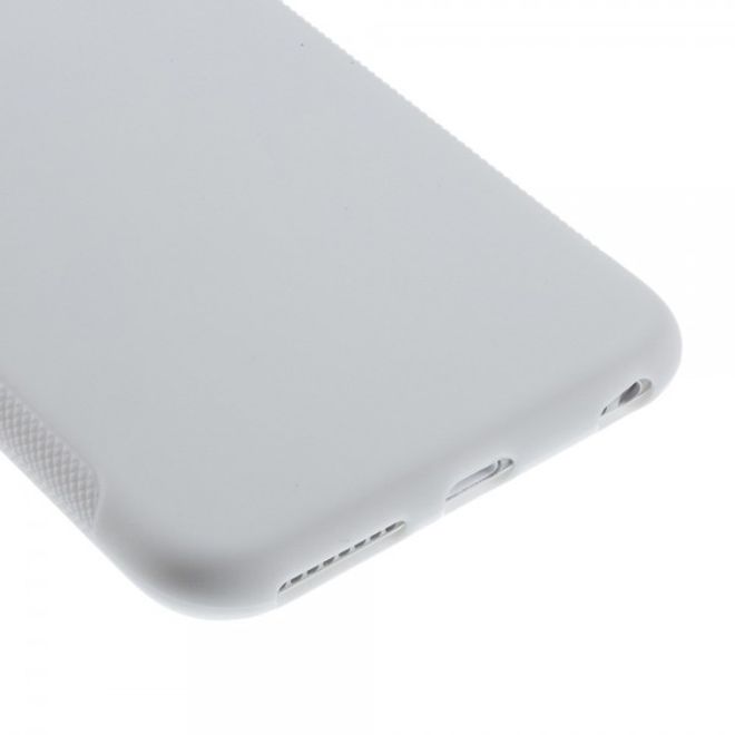 iPhone 6 Plus/6S Plus Elastic Anti-Slip Plastic Case - White